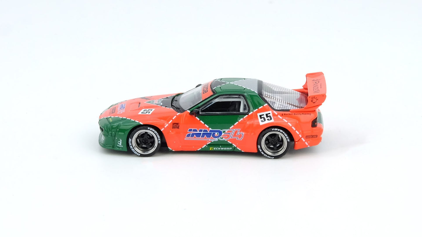 INNO64 1/64 Mazda RX-7 (FC3S) “Pandem Aero” Hong Kong Toycar Salon 2025 Exclusive Model IN64-RX7FCP-HKTS25