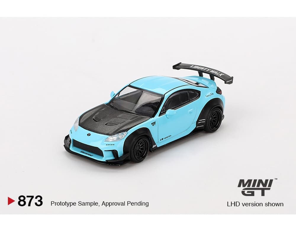 Mini GT 1:64 Toyota GR86 LB-Nation – Baby Blue