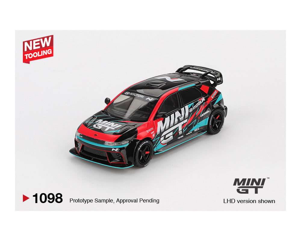 (Preorder) Mini GT 1:64 Hyundai Ioniq 5N MINI GT RS-01T 2025 Tokyo Auto Salon- Black