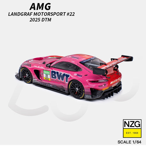 (PREORDER) KILO 1/64 AMG GT3 EVO 2025 DTM LANDGRAF MOTORSPORT 22 114600011 1:64 diecast model