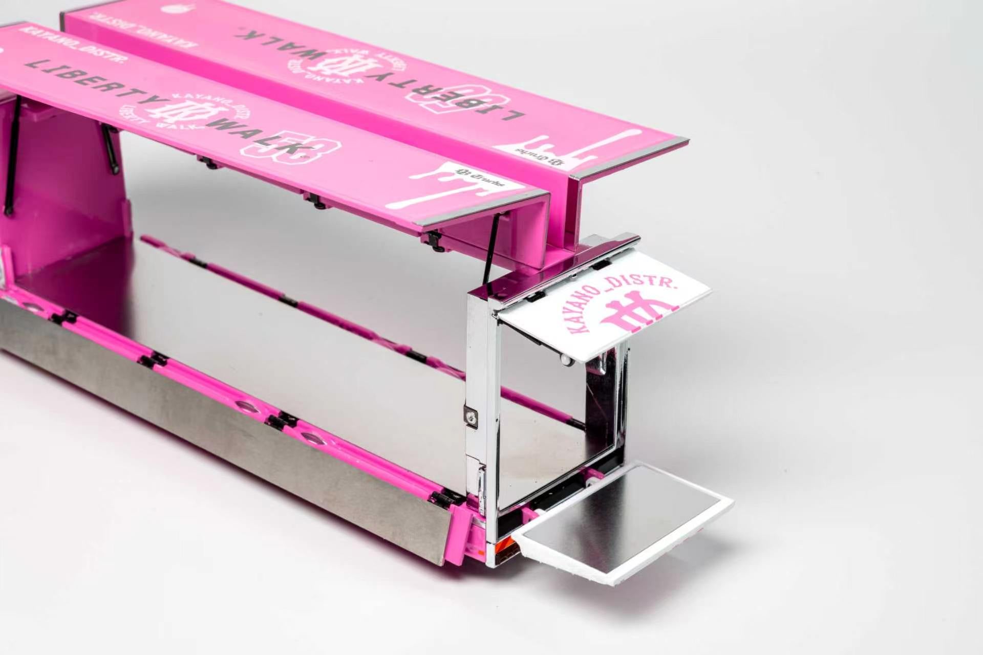 (PREORDER) GCD 1/64 HINO 700 LB PINK - KAYANO DISTRIBUTION EDITION KS-093-738