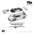 Trends Hobby 1/64 Porsche 911 GT1 1998 silver die-cast model car