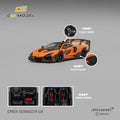 CM Model 1/64 McLaren Senna GTR in Papaya Orange livery