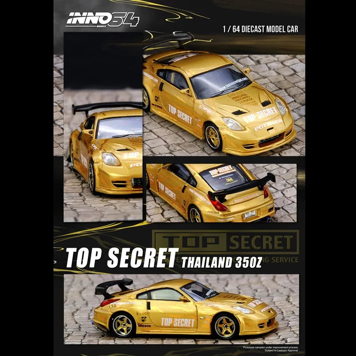 INNO64 1/64 TOP SECRET THAILAND 350Z IN64-350ZTST-TSTOS