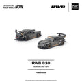 Pop Race 1/64 RWB 930 in gun metal grey