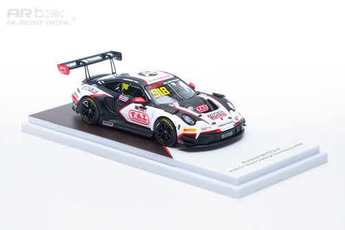 Almost Real 1/64 Porsche 911 GT3 R race car #918 white livery