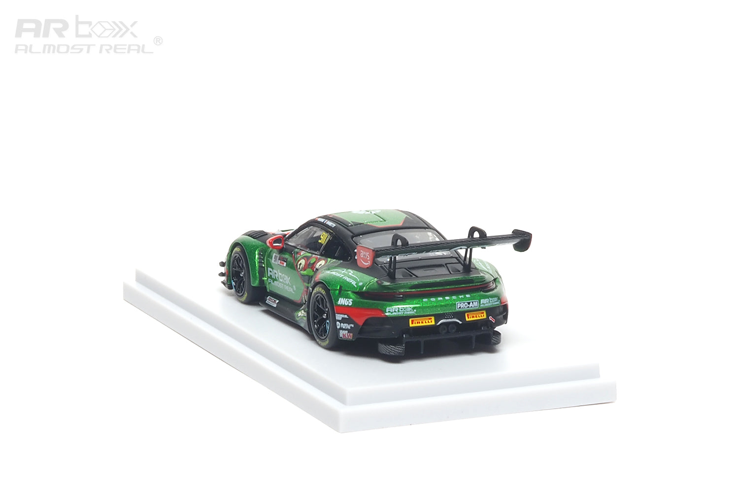 (PREORDER) Almost Real 1/64 Porsche 911 GT3 R 2026 GT World Challenge Asia Mandalika 640006021 #911