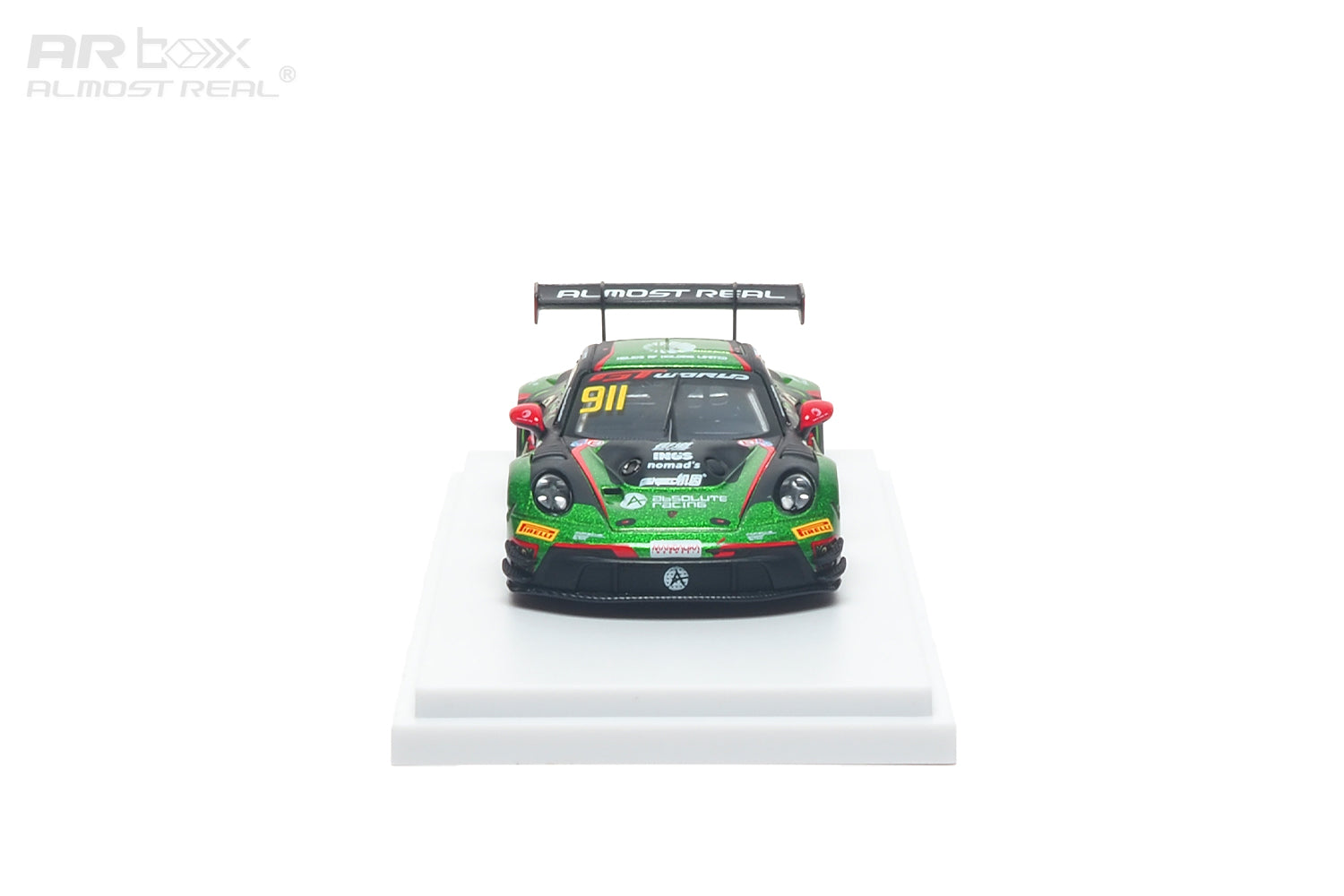(PREORDER) Almost Real 1/64 Porsche 911 GT3 R 2026 GT World Challenge Asia Mandalika 640006021 #911