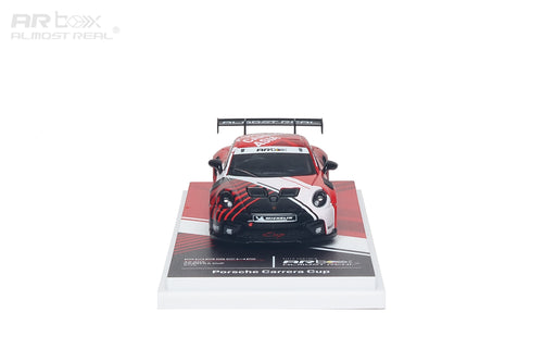 Almost Real 1/64 Porsche 911 Cup ARbox Carrera Cup Asia 2026 Hero Car, front view