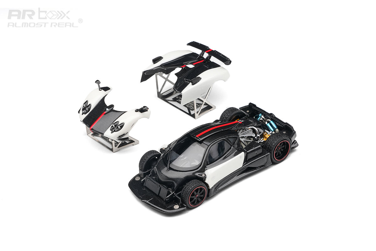 Almost Real 1/64 Pagani Zonda Cinque Coupe in Bianco Benny white livery