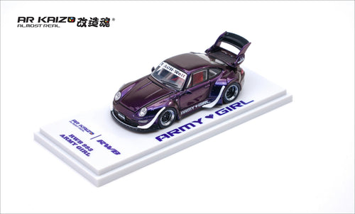 (PREORDER) AR KAIZO 1/64 RWB 993 ARMY GIRL 6K0000201 1:64 diecast model