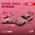 ModelModel 1/64 scale RWB Porsche 993 in pink with HEC livery