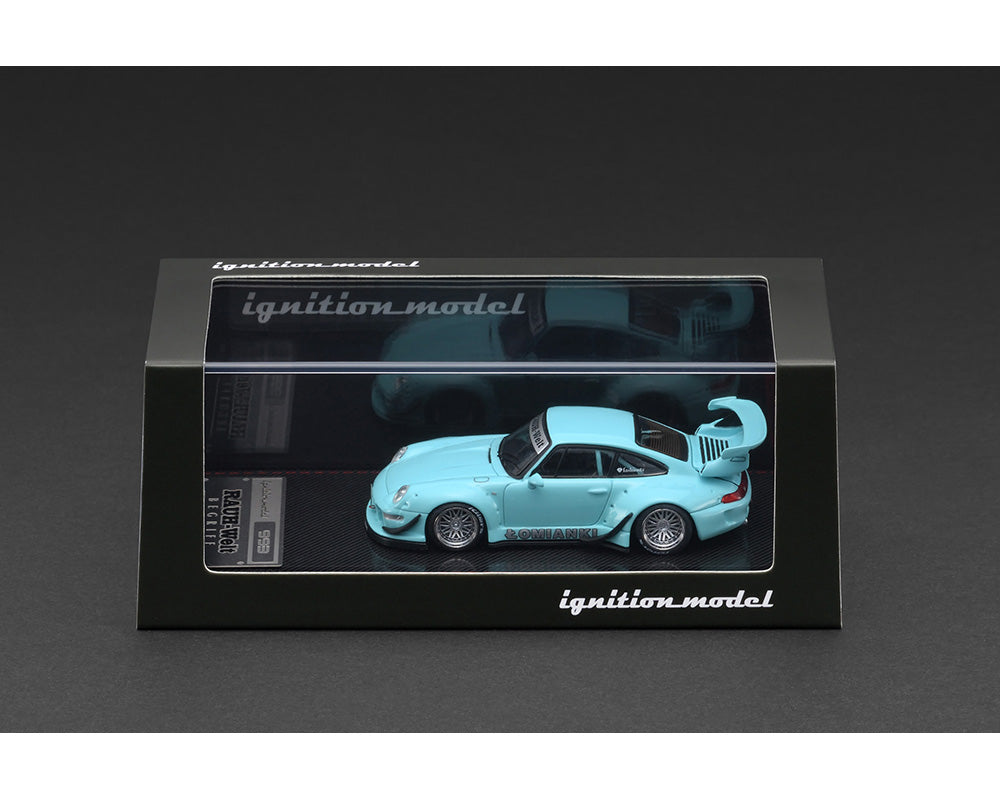 (Preorder) Ignition Model 1:64 Rauh-Welt Begriff RWB 993 – Blue Green