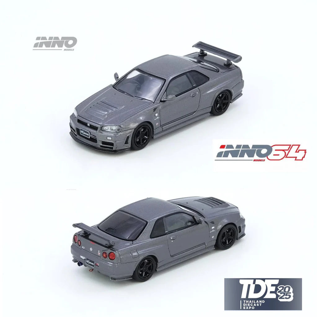 INNO64 1:64 Nissan Skyline GT-R (R34) Z-Tune Thailand Diecast Expo Exclusive Model 2025 IN64-R34ZT-TDE25