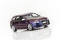 (PREORDER) Motorhelix 1/64 Audi RS4 (B7) 2005 - Armygirl Purple Pearl M68311