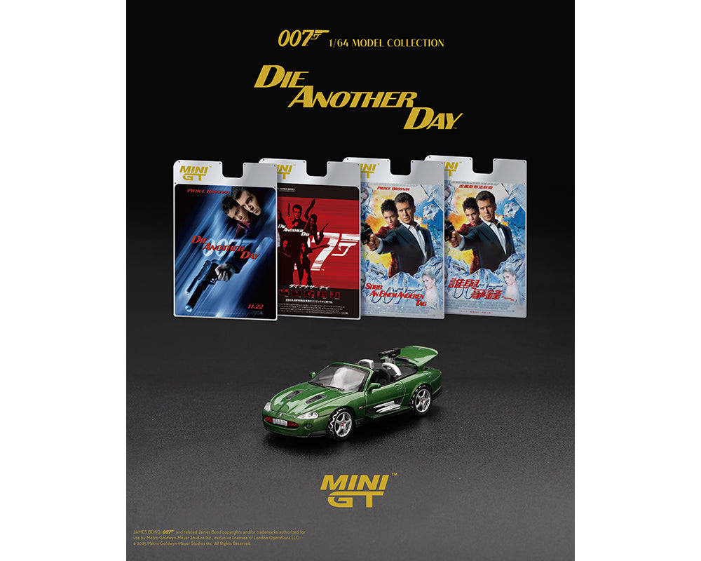 (Preorder) Mini GT 1:64 Jaguar XKR James Bond “Die Another Day” – Limited Edition