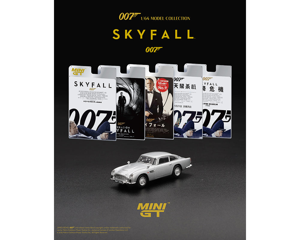 (Preorder) Mini GT 1:64 Aston Martin DB5 James Bond “Skyfall” – Limited Edition