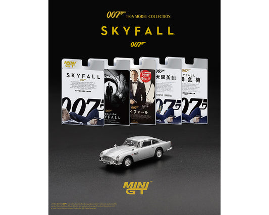 (Preorder) Mini GT 1:64 Aston Martin DB5 James Bond “Skyfall” – Limited Edition