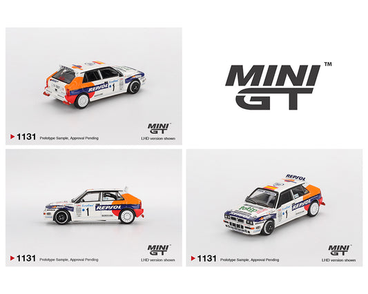 (Preorder) Mini GT 1:64 Lancia Delta HF Integrale Evoluzione #1 1993 Rallye Monte-Carlo- Limited Edition