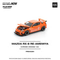 Poprace 1/64 scale Mazda RX-8 RE-Amemiya in Chrome Orange