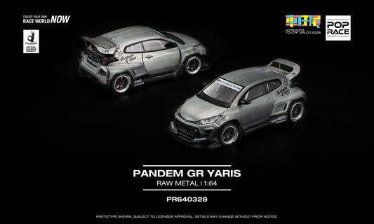 POPRACE 1:64 Pandem GR Yaris Raw Material