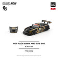 Pop Race 1/64 scale Lb Works AMG GT3 Evo in black