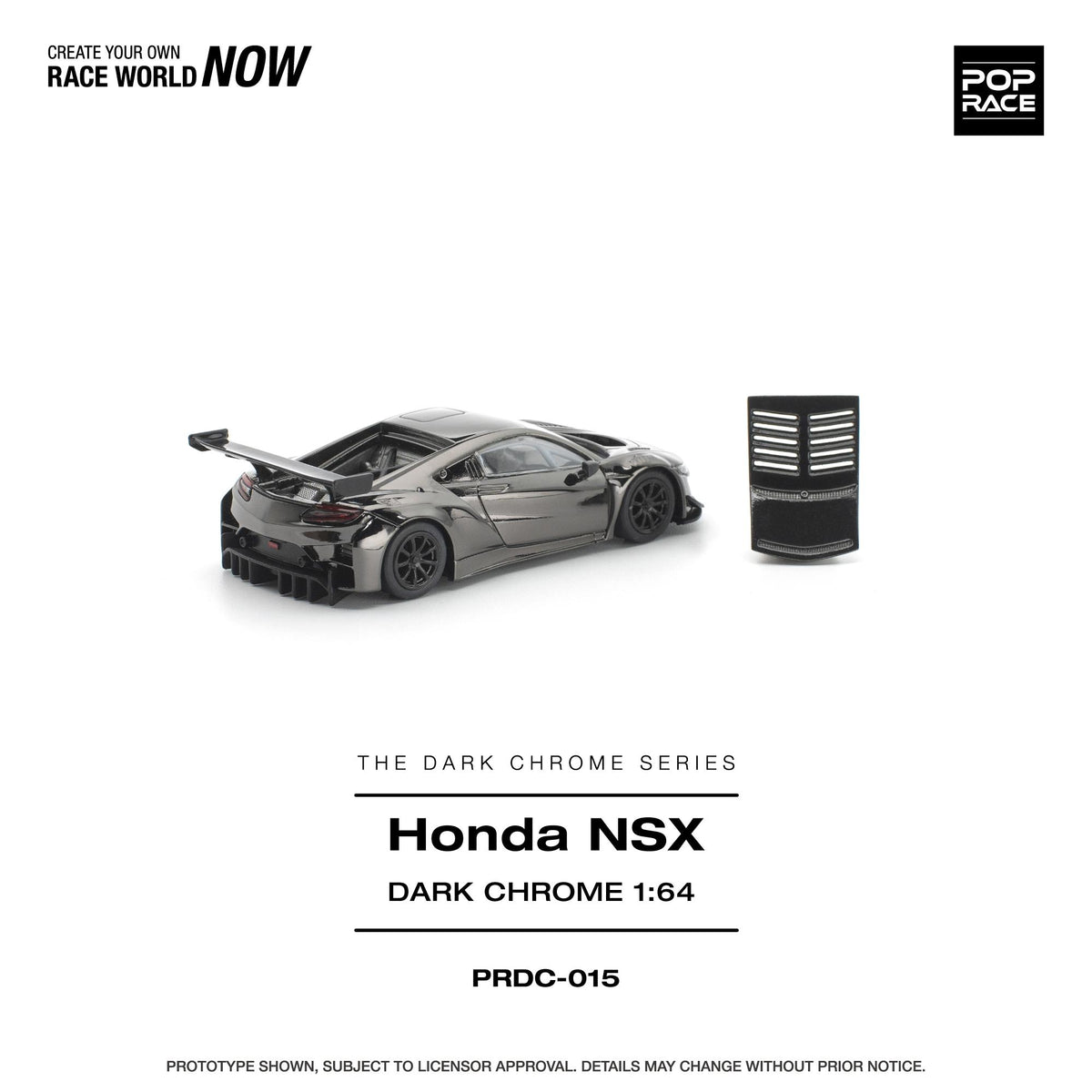 Poprace Honda NSX GT3 EV022 side profile view