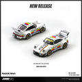 Inno64 1/64 scale RWB 930 sports car in Apple red livery