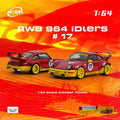 Modelmodel 1/64 RWB 964 Idlers #17 diecast model car