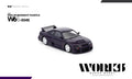 Works 1/64 R33 LM race car in Midnight Purple livery