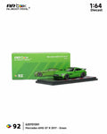 Almost Real 1/64 Mercedes-AMG GT R in green, front three-quarter view