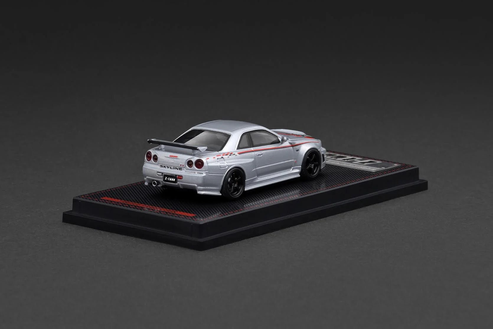 Ignition Model 1/64 Nismo R34 GT - R Z - Tune Silver IG3840 1:64 diecast model