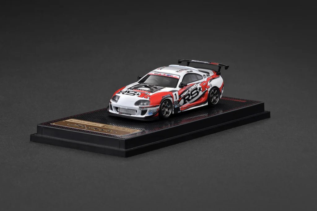Ignition Model 1/64 Toyota Supra (JZA80) RZ – White Malaysia Exclusive IG3842 1:64 diecast model