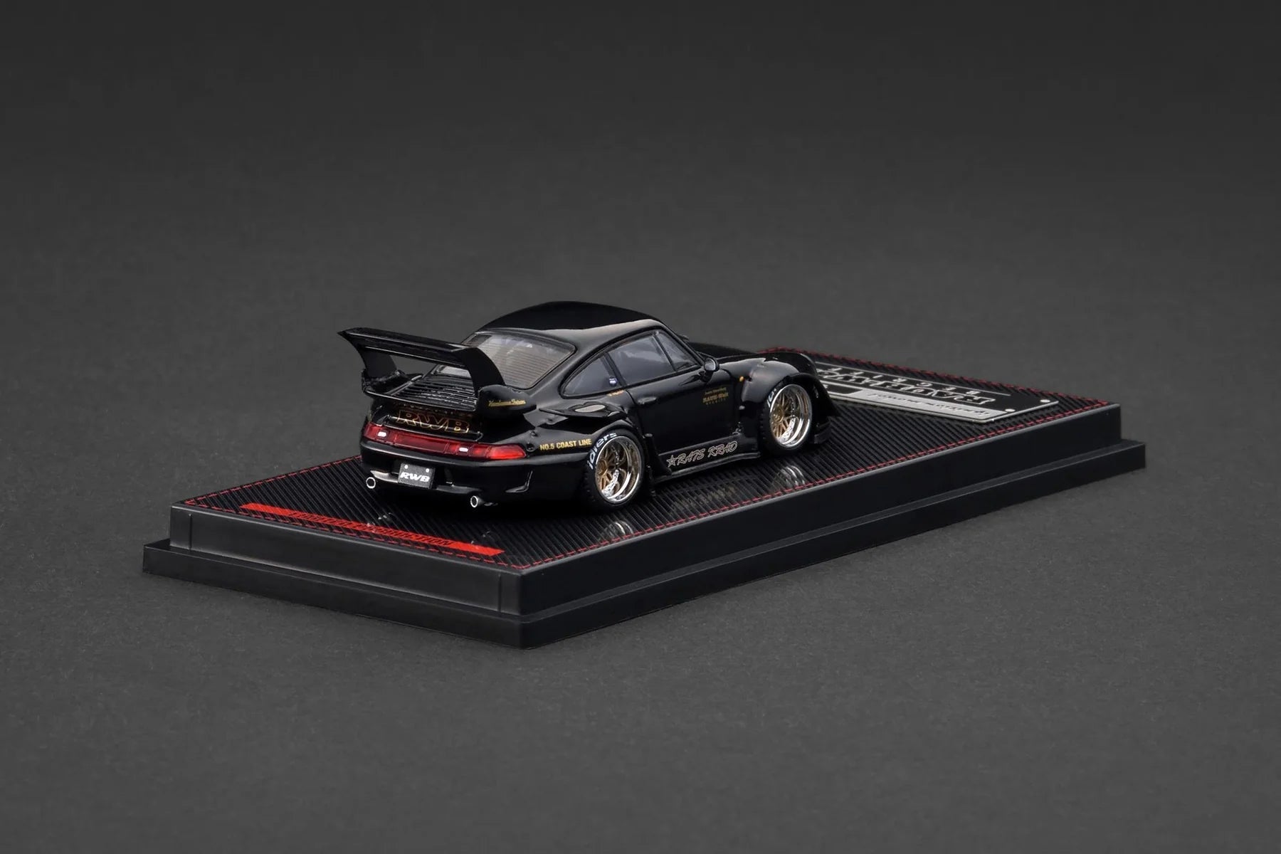 Ignition Model 1/64 RWB 993 Black IG3870 1:64 diecast model
