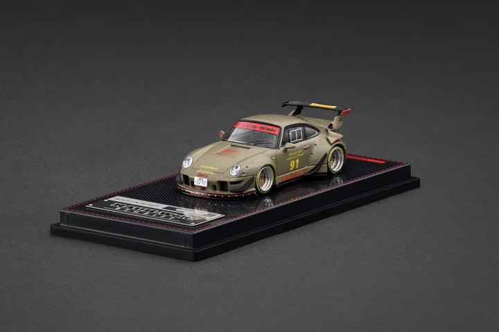 Ignition Model 1/64 RWB 993 Matte Green IG3873 1:64 diecast model