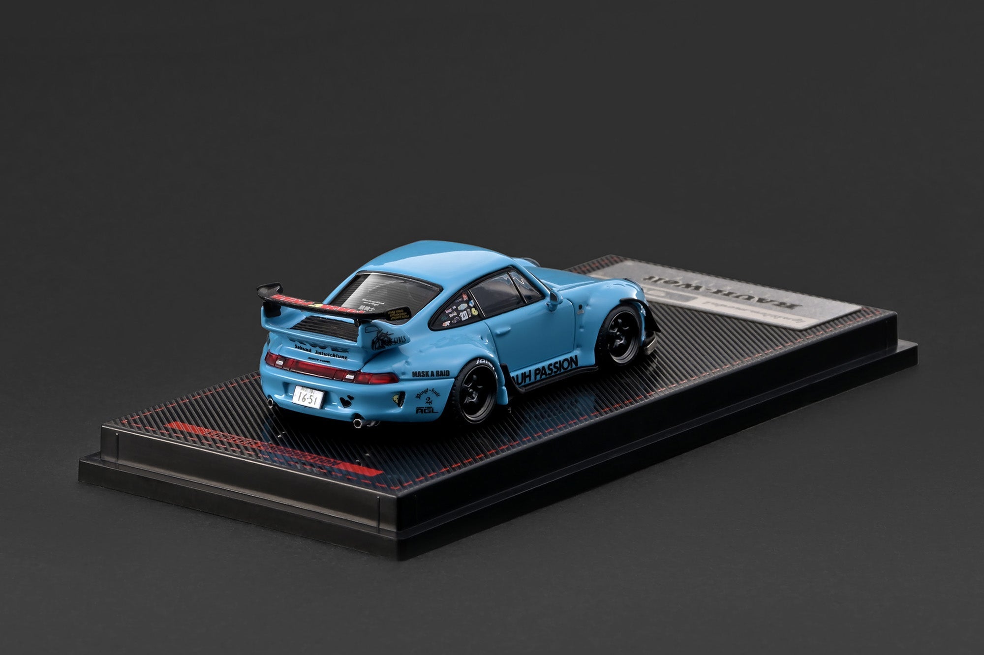 (PREORDER) IGNITION MODEL 1/64 RWB 993 LIGHT BLUE IG4211 1:64 diecast model
