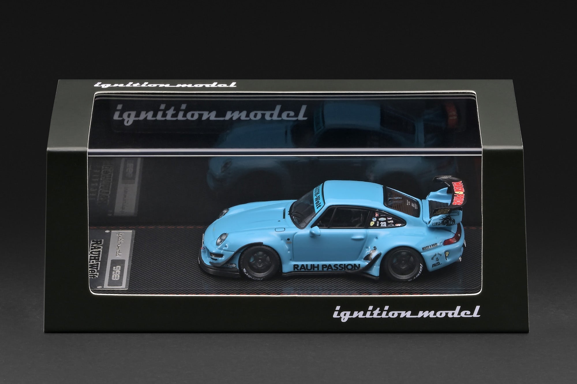 (PREORDER) IGNITION MODEL 1/64 RWB 993 LIGHT BLUE IG4211 1:64 diecast model