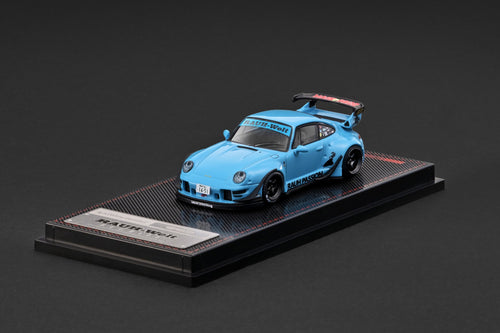 (PREORDER) IGNITION MODEL 1/64 RWB 993 LIGHT BLUE IG4211 1:64 diecast model