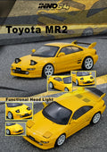 INNO64 1/64 Toyota MR2 (SW20) Yellow IN64-MR2-YL 1:64 diecast model
