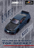 IN64-R33TS-TASHK25 – 1:64 TOP SECRET SKYLINE GT-R BCNR33 Tokyo Auto Salon HongKong IN64-R33TS-TASHK25 1:64 diecast model