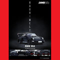 INNO64 1/64 RWB 964 Black Matt IN64 - RWB964 - BM 1:64 diecast model