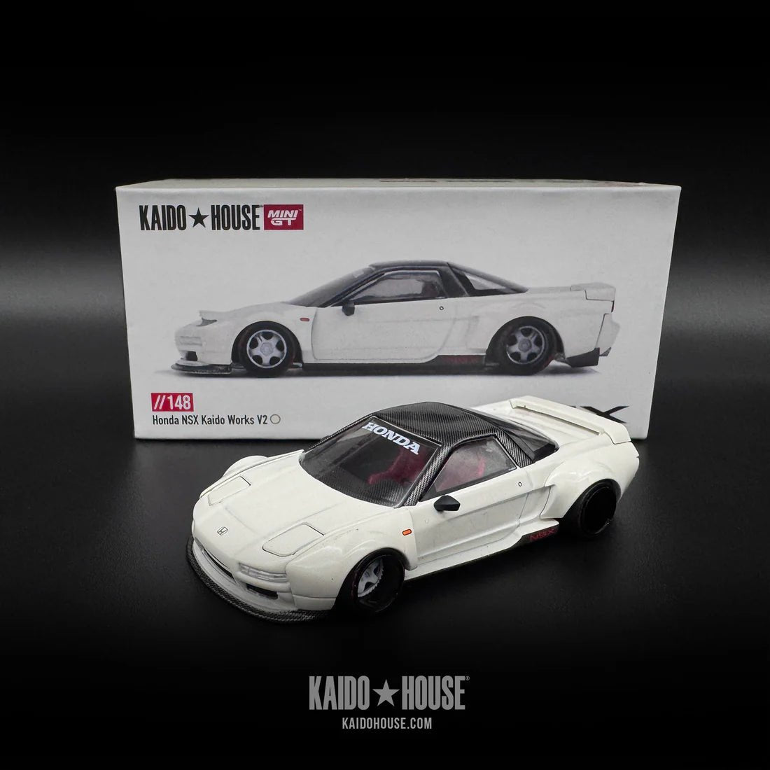 MINI GT x Kaido House 1/64 Honda NSX (NA1) Kaido WORKS V2 KHMG148 1:64 diecast model