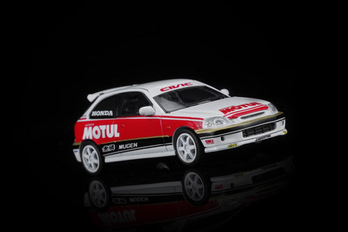 (PREORDER) MOTORHELIX 1/64 Honda Civic TYPE R (EK9) No Good Racing Motul M65024 1:64 diecast model
