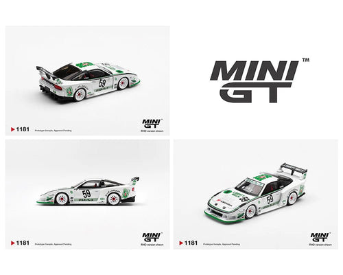 (Preorder) Mini GT 1:64 Nissan LB - Silhouette 180SX – White MGT01181 - BL 1:64 diecast model