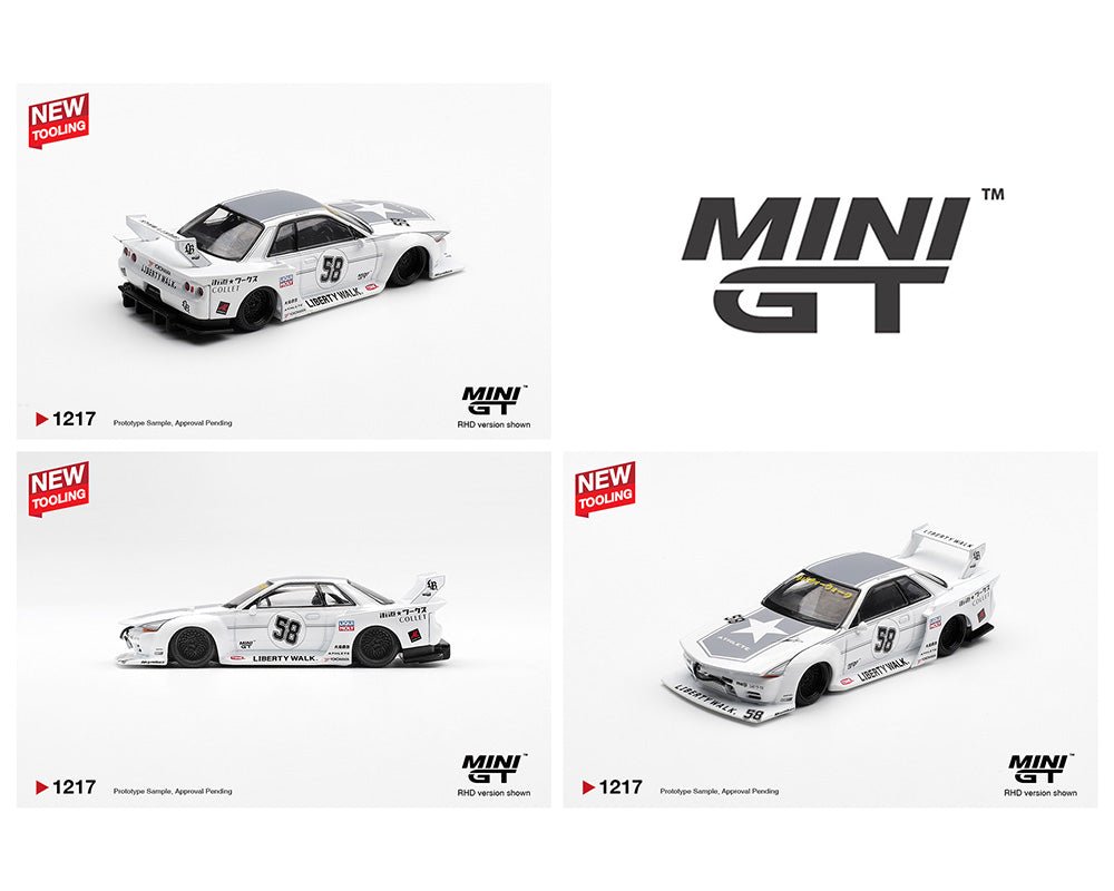(Preorder) Mini GT 1:64 Nissan GT - R32 LB - Kaido Works TAS 2025 MGT01217 - BL 1:64 diecast model