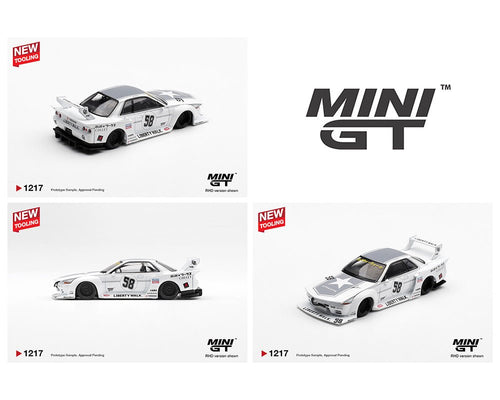 (Preorder) Mini GT 1:64 Nissan GT - R32 LB - Kaido Works TAS 2025 MGT01217 - BL 1:64 diecast model