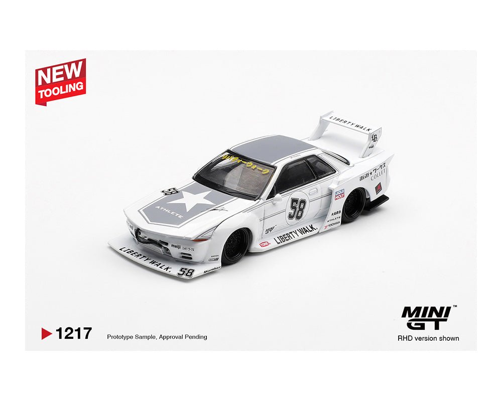 (Preorder) Mini GT 1:64 Nissan GT - R32 LB - Kaido Works TAS 2025 MGT01217 - BL 1:64 diecast model