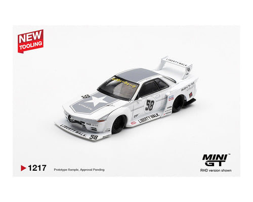 (Preorder) Mini GT 1:64 Nissan GT - R32 LB - Kaido Works TAS 2025 MGT01217 - BL 1:64 diecast model