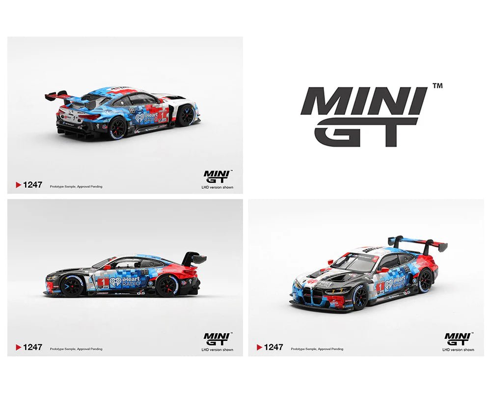 (Preorder) Mini GT 1:64 BMW M4 GT3 EVO 1 Paul Miller Racing 2025 IMSA Daytona 24Hrs – Limited Edition MGT01247 - BL 1:64 diecast model