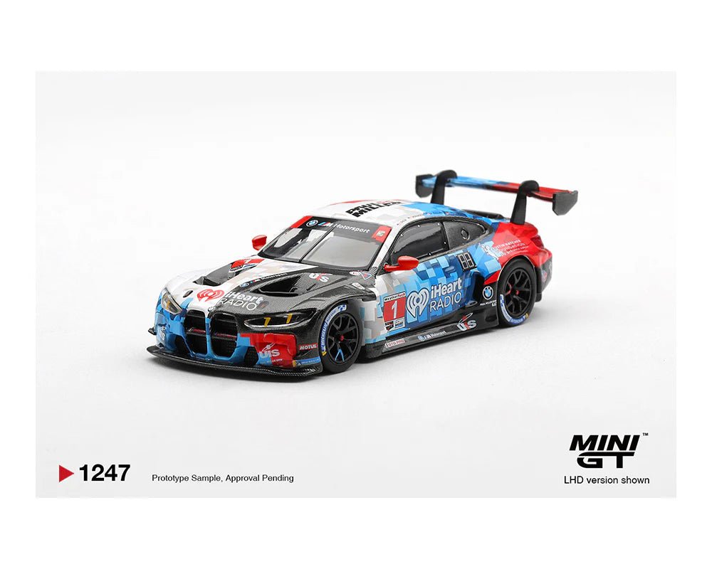 (Preorder) Mini GT 1:64 BMW M4 GT3 EVO 1 Paul Miller Racing 2025 IMSA Daytona 24Hrs – Limited Edition MGT01247 - BL 1:64 diecast model